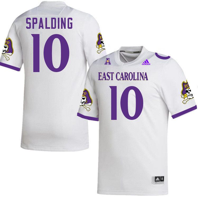 #10 Brock Spalding ECU Jersey,East Carolina Pirates #10 Brock Spalding Jersey Youth College-White #10 Brock Spalding ECU Jersey,East Carolina Pirates #10 Brock Spalding Jersey Youth College-White
